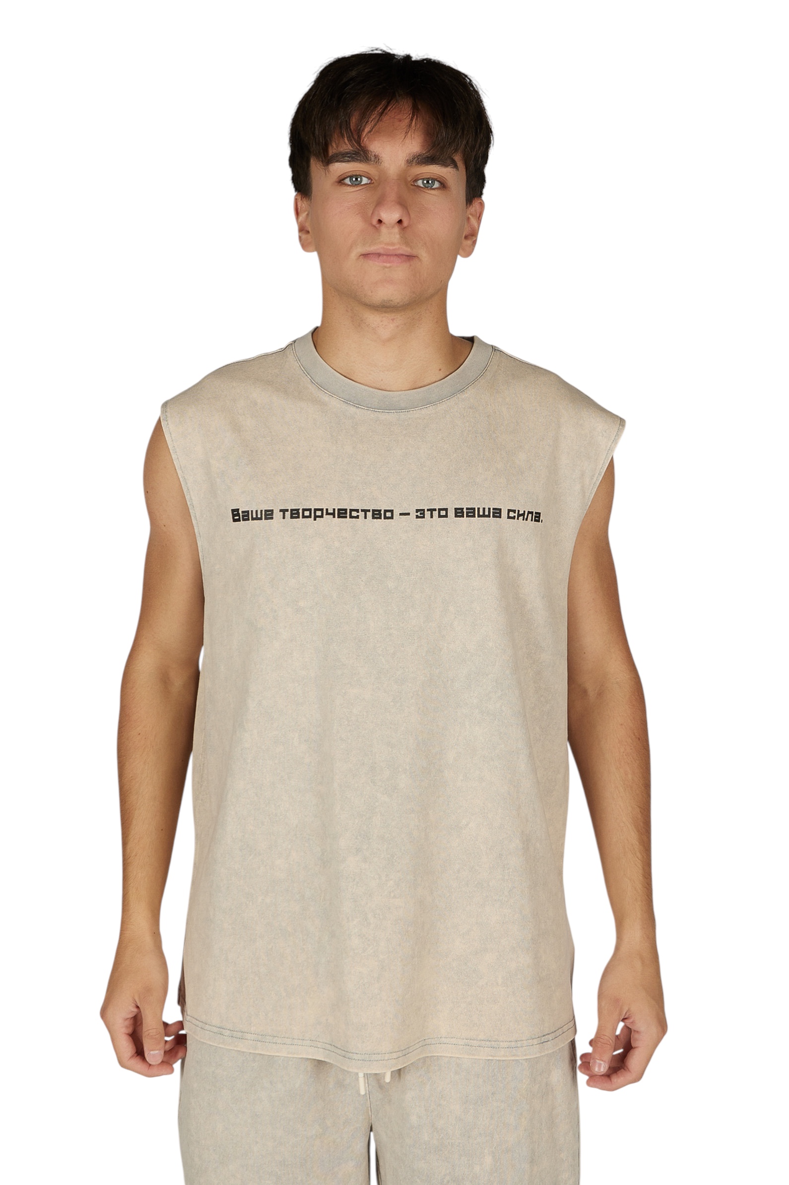 Майка мал.АРТ.B-TS36024,сер,хл