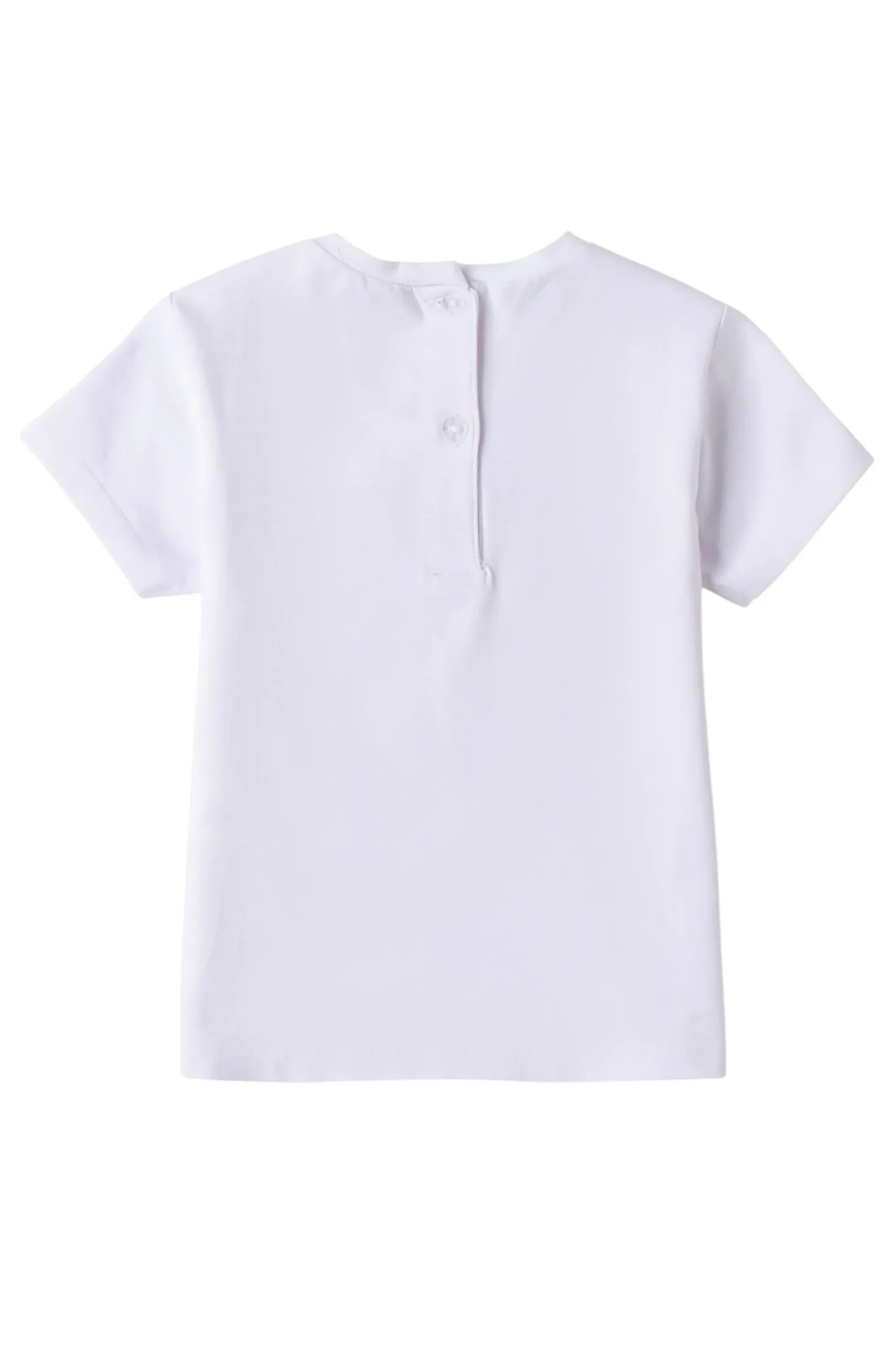 Футболка дев. АРТ.0.B316.00,бел,хл-эл