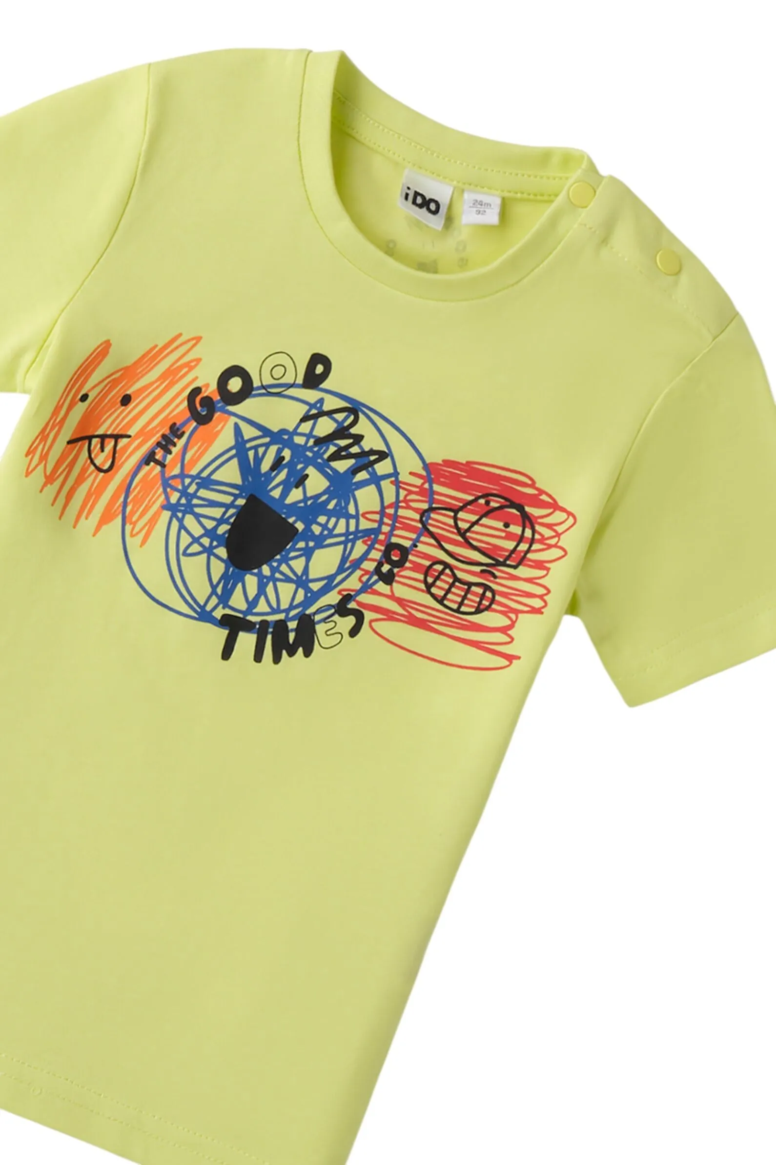 Футболка мал. АРТ.4.B456.00,жел,хл
