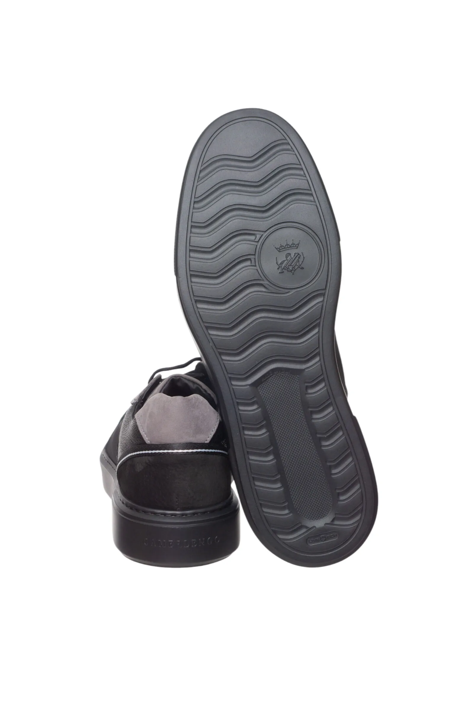 Кеды муж. АРТ.Z16612BRISTOL703,чер,н.к-нуб-тек/шер