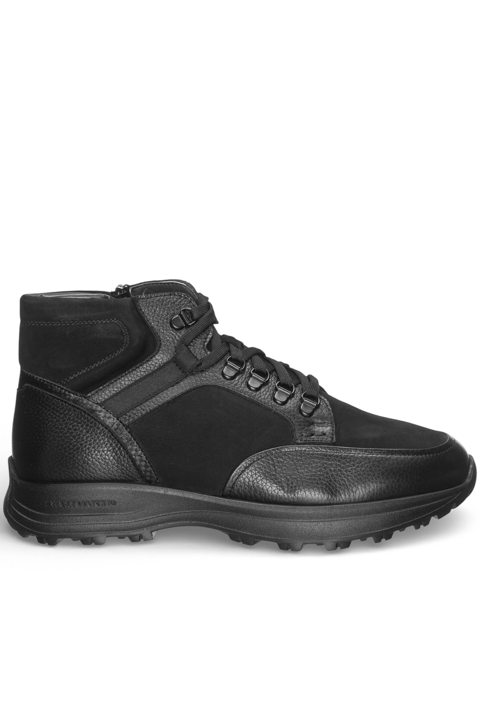 Ботинки муж. АРТ.8236,чер,н.к-з/н.м