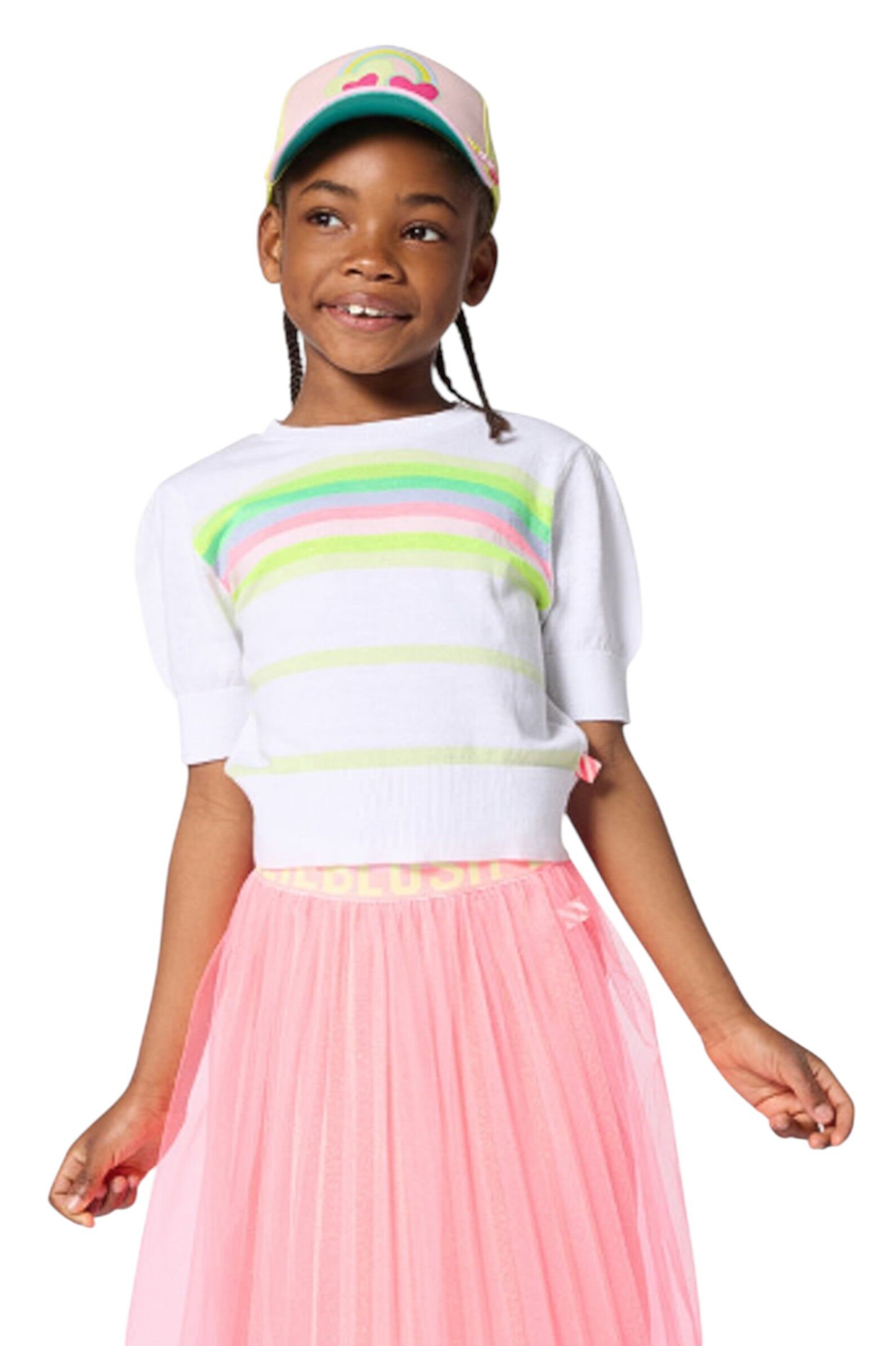 Джемпер дев. АРТ.U21969/10P,бел-мул,хл