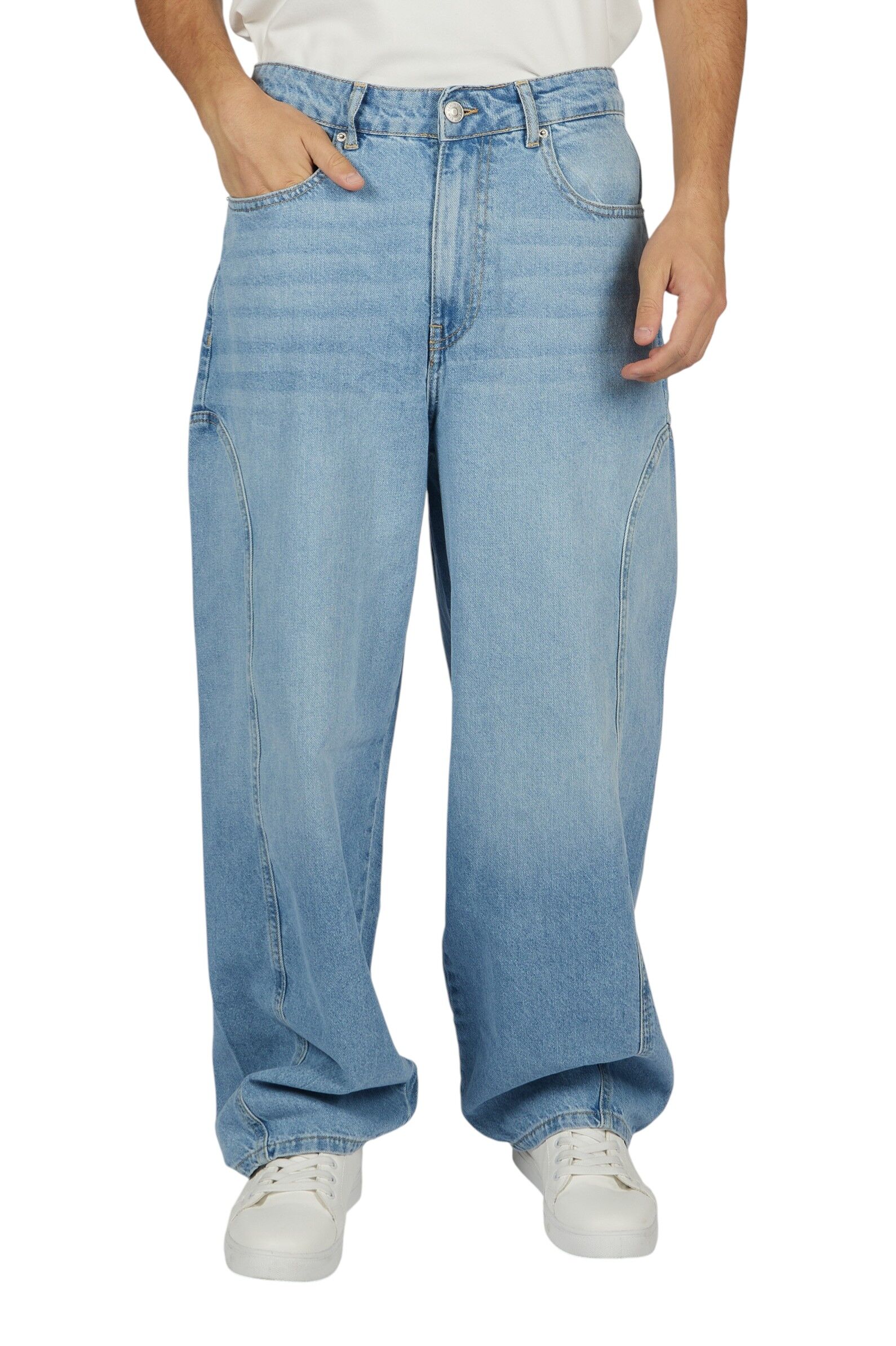 Джинсы АРТ.B-JN36043,гол,хл-эл