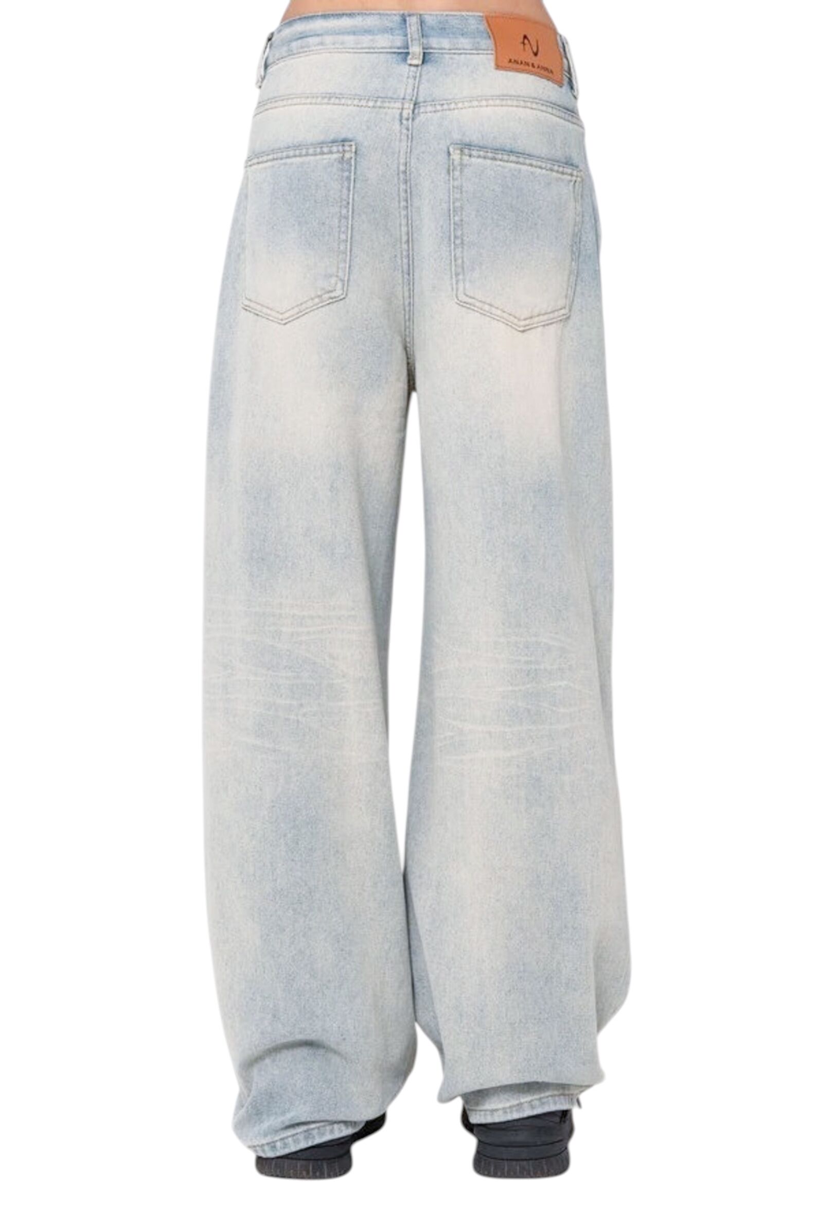 Джинсы дев. АРТ.XS4103,гол,хл-пэ-вис