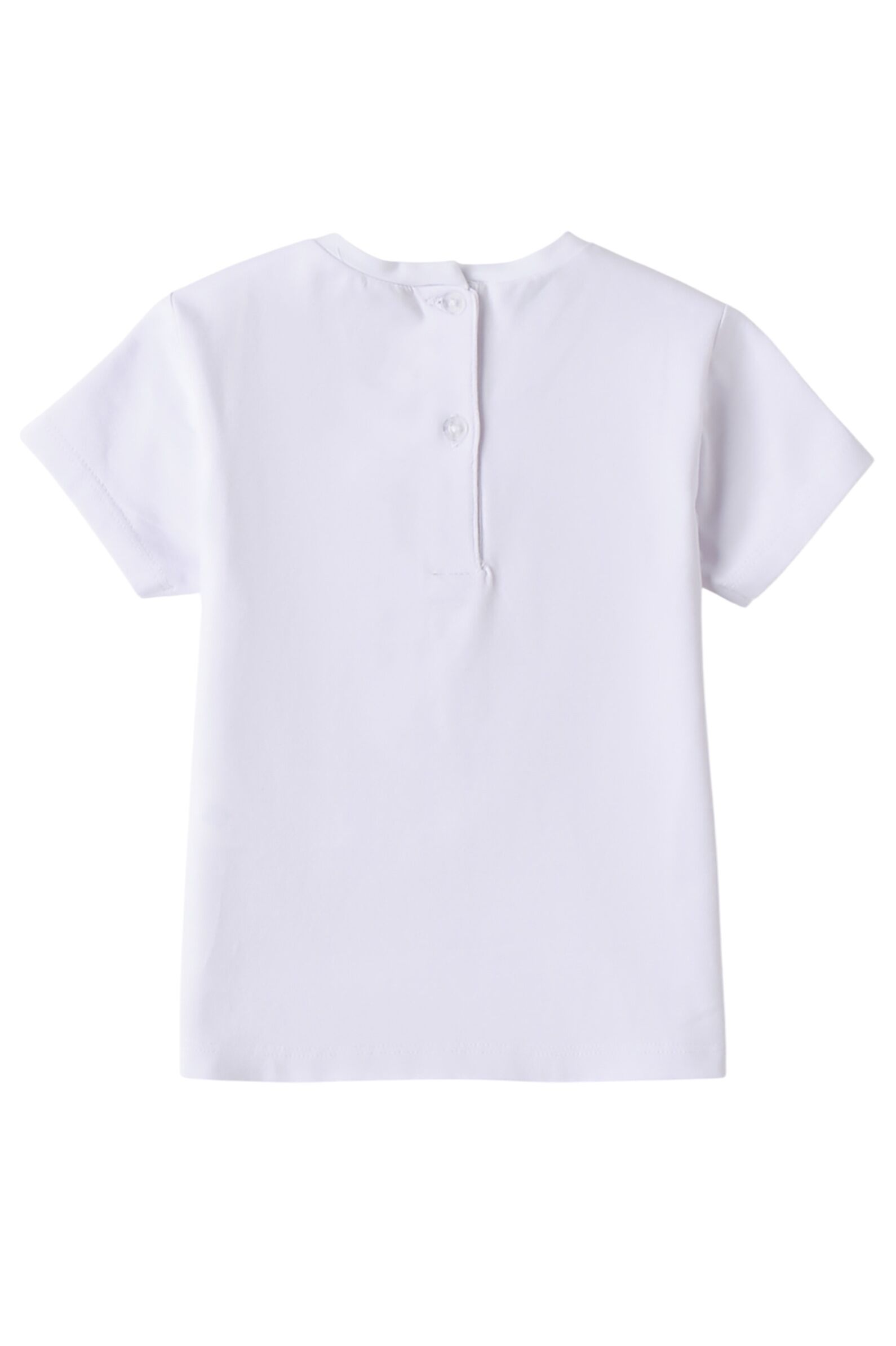 Футболка дев. АРТ.0.B316.00,бел,хл-эл