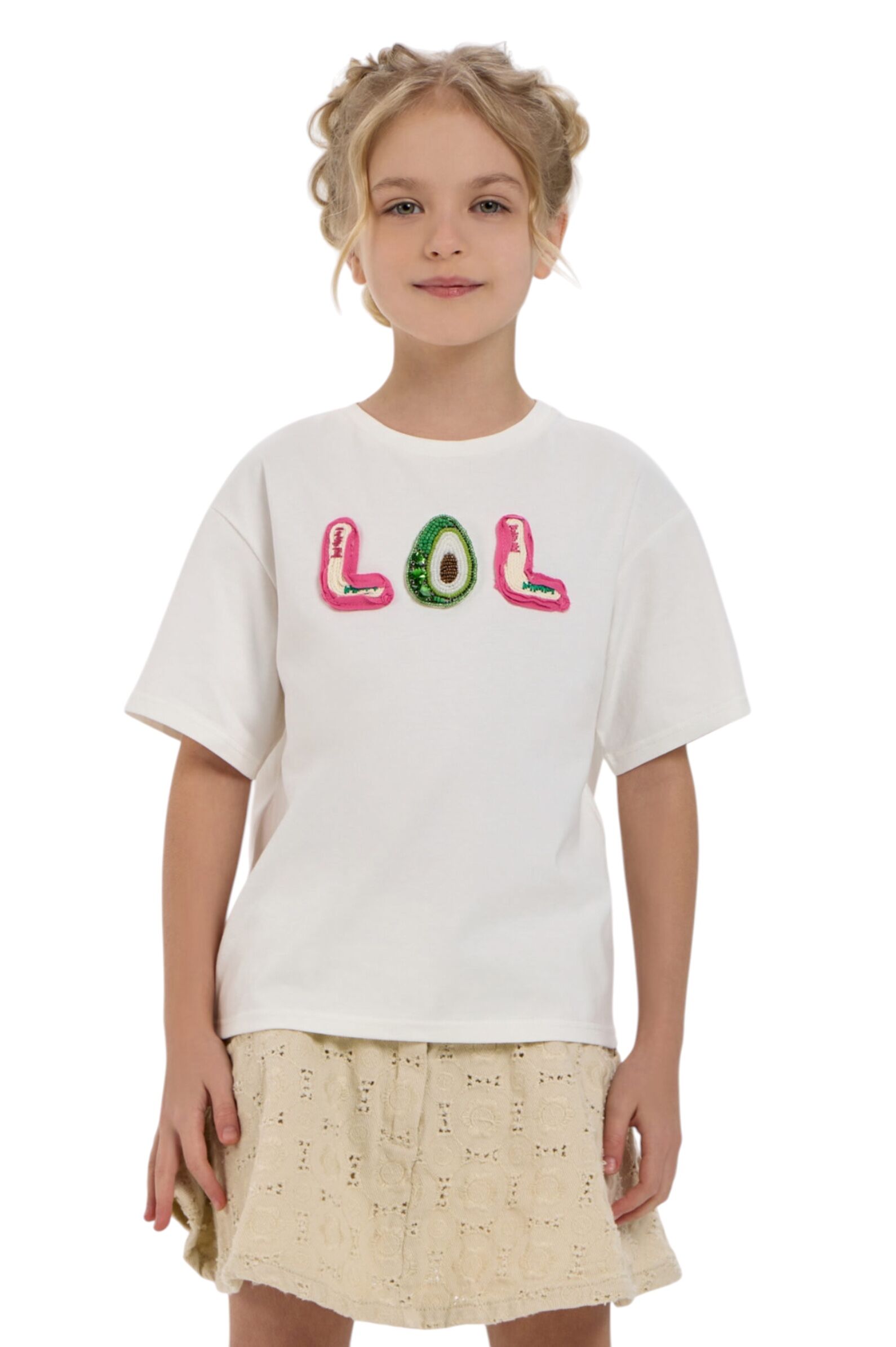 Футболка дев. АРТ.17.136,мол-мул,хл-эл