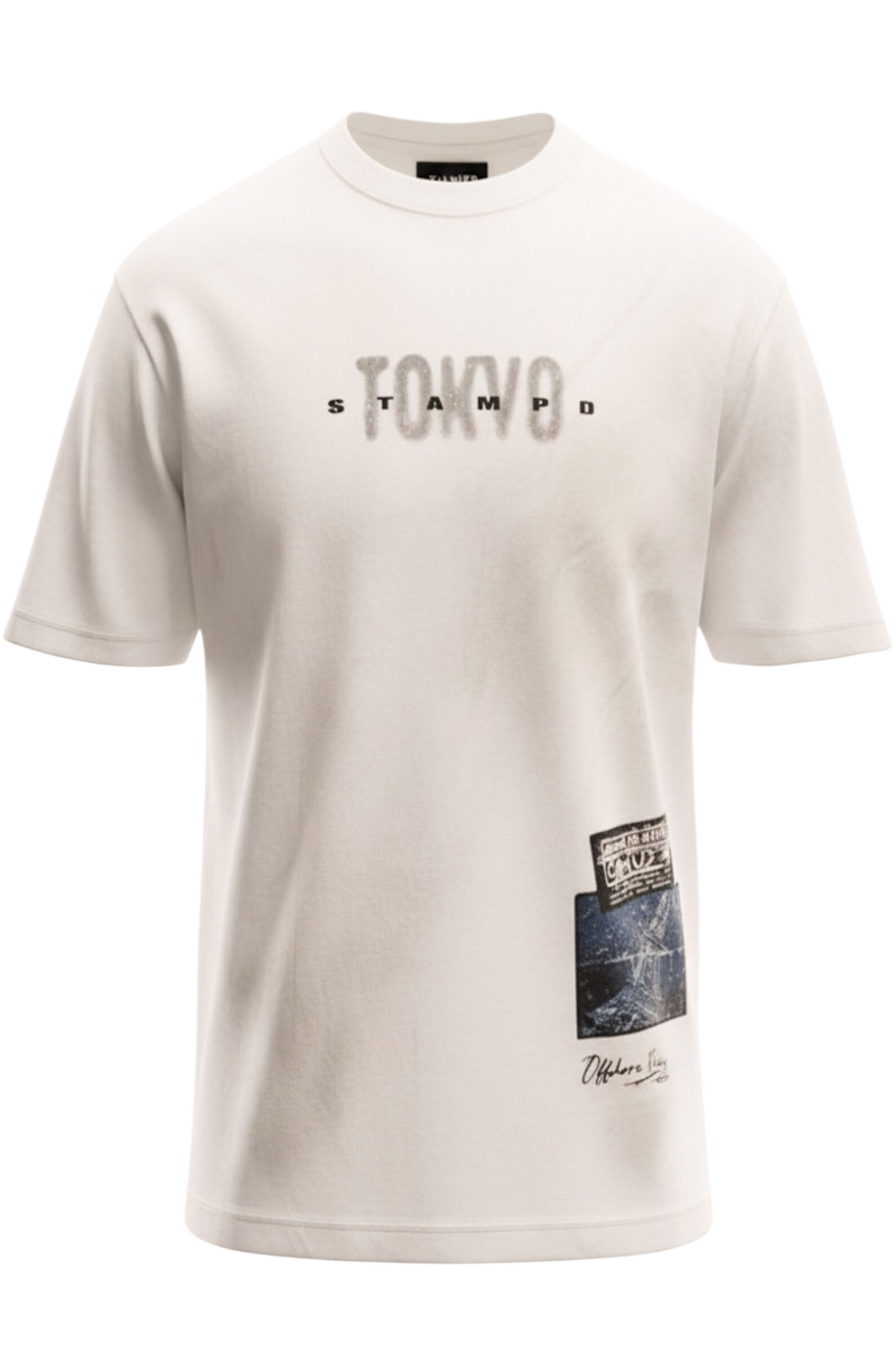 Футболка АРТ.XS3085.01,бел-сер,хл-пэ