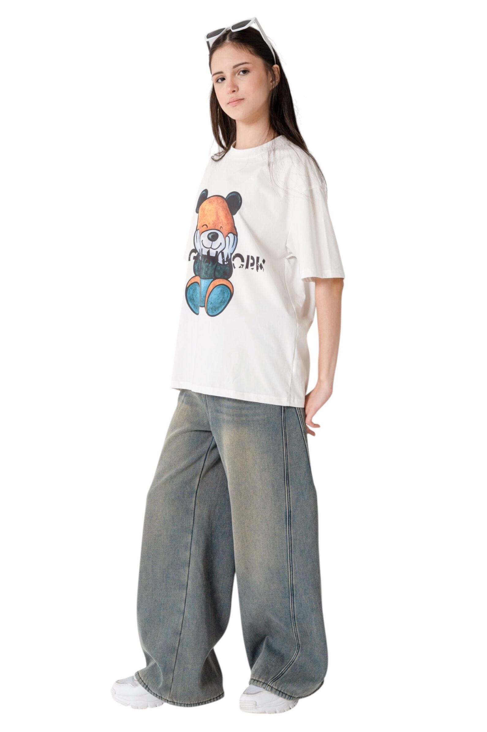 Футболка АРТ.XS3105.09,бел-мул,хл-пэ