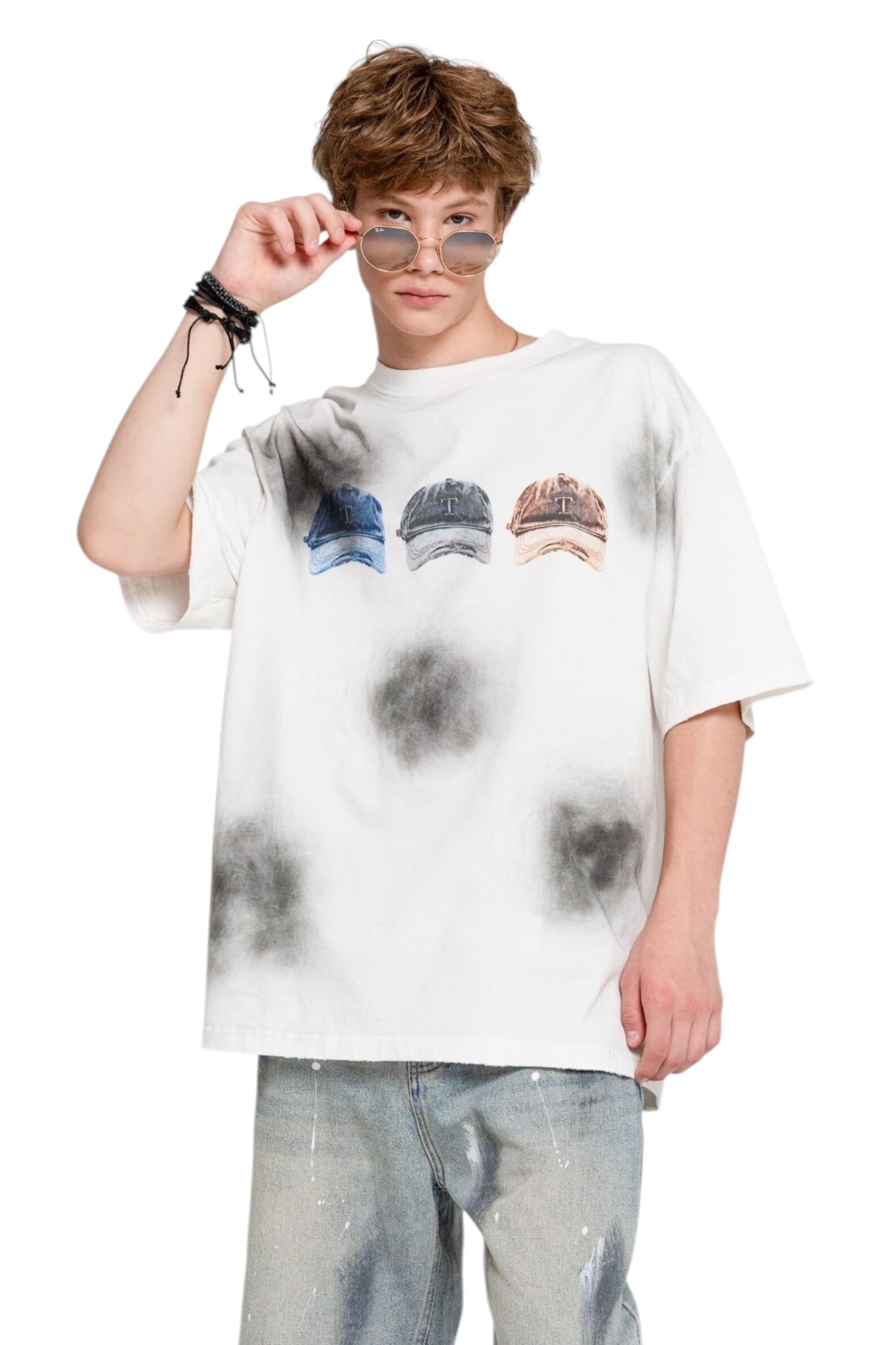 Футболка АРТ.XS3110.01,бел-мул,хл-пэ