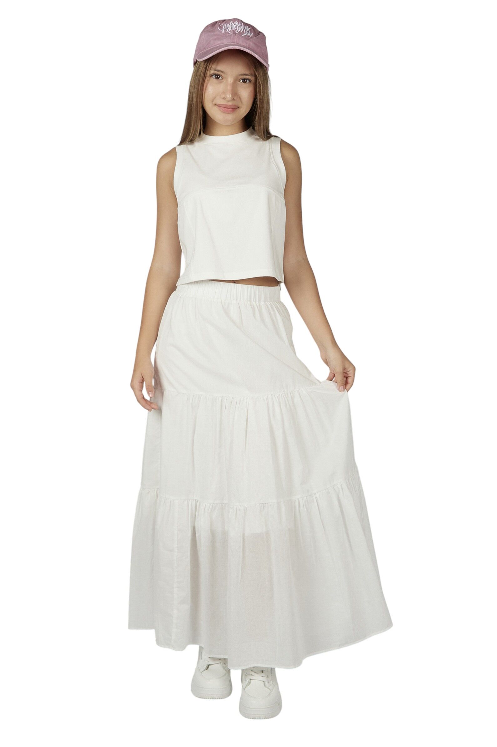 Кепка АРТ.A-KP56507,роз,хл