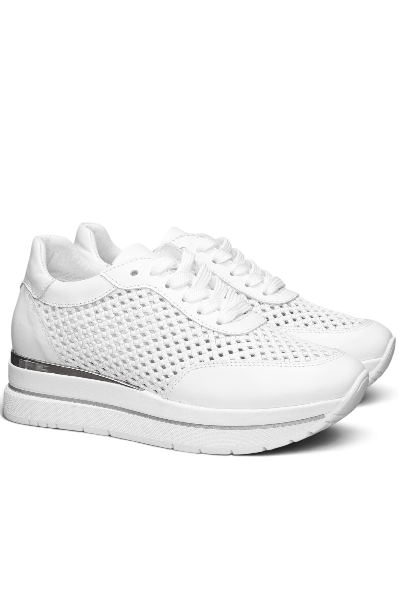 Кроссовки жен. АРТ.26YA-0066,бел,н.к/н.к