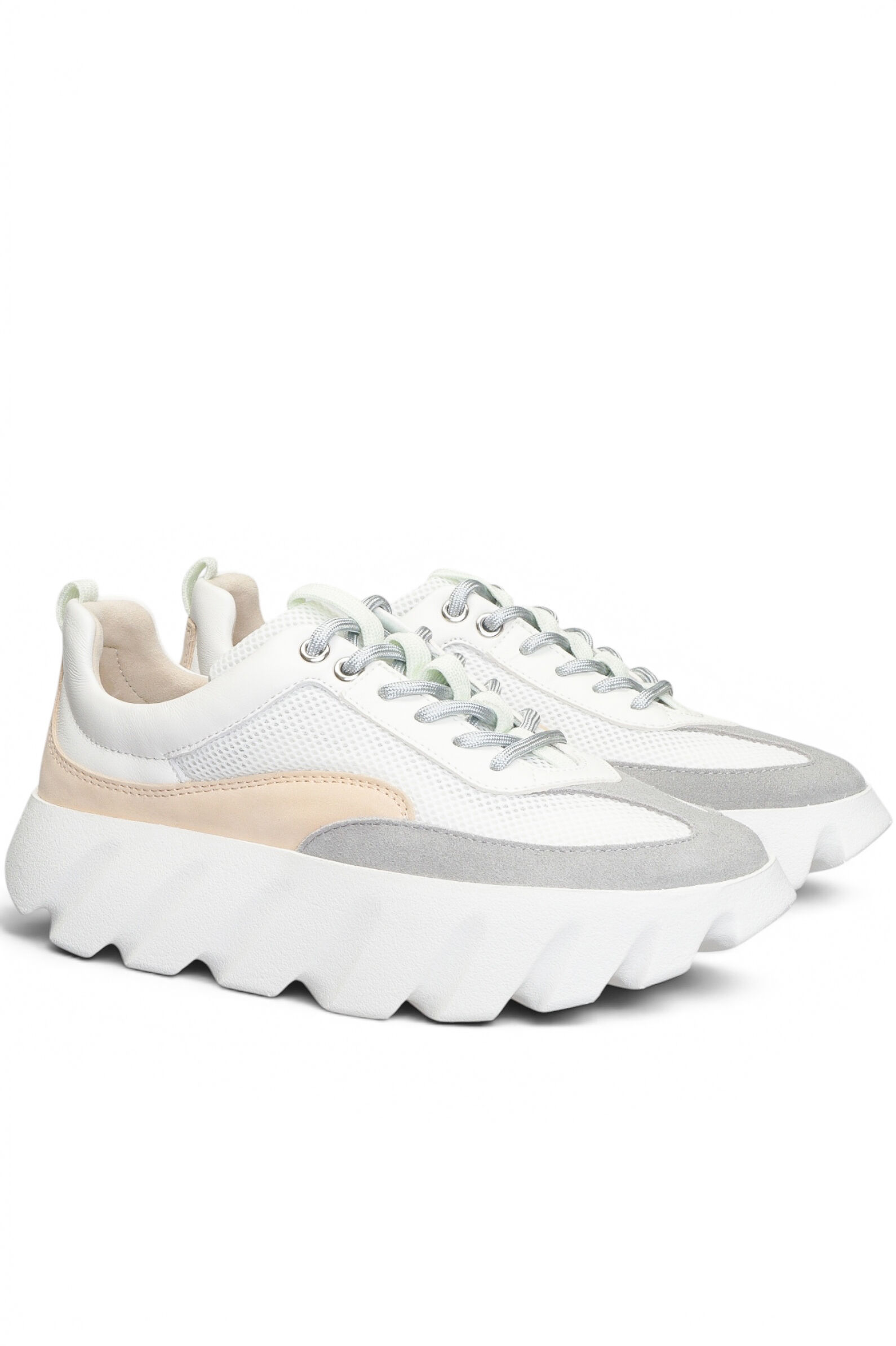 Кроссовки жен. АРТ.4CS900113,бел-мул,н.к-з-тек/тек