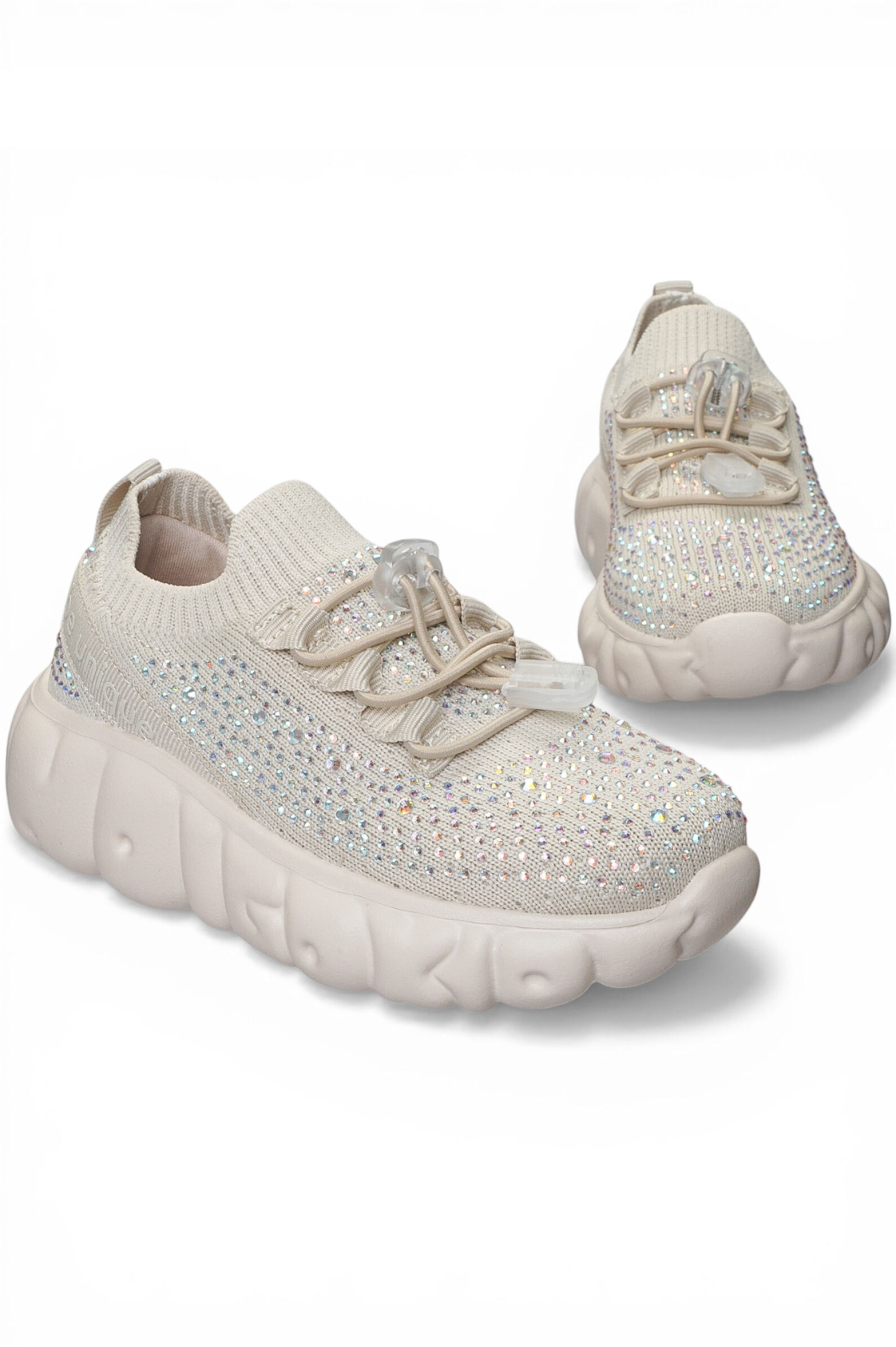 Кроссовки дев. АРТ.94-1100B,беж,тек/тек