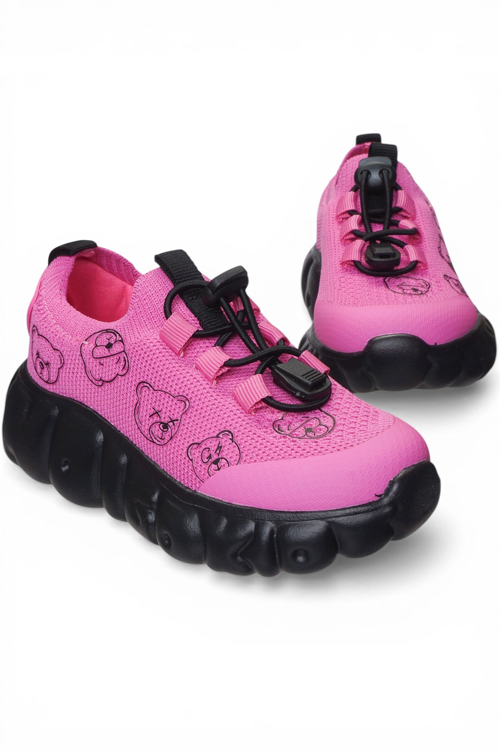 Кроссовки дев. АРТ.94-1112B,фук,тек/тек