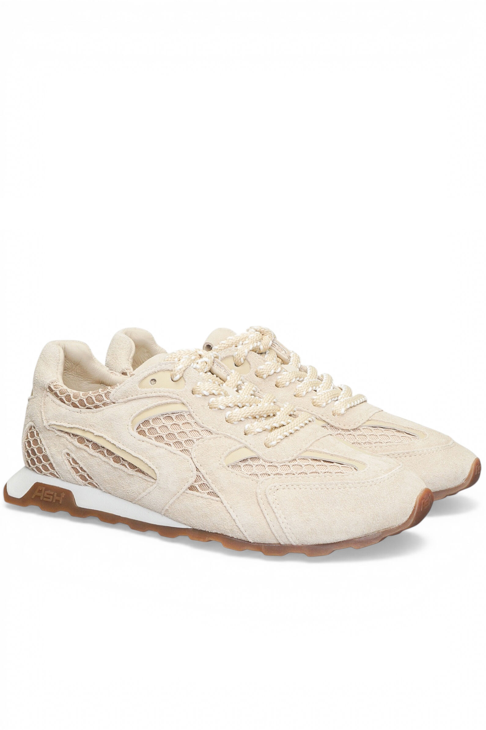 Кроссовки жен. АРТ.SS26-S-153448-001,беж,н.з-тек/тек-н.к