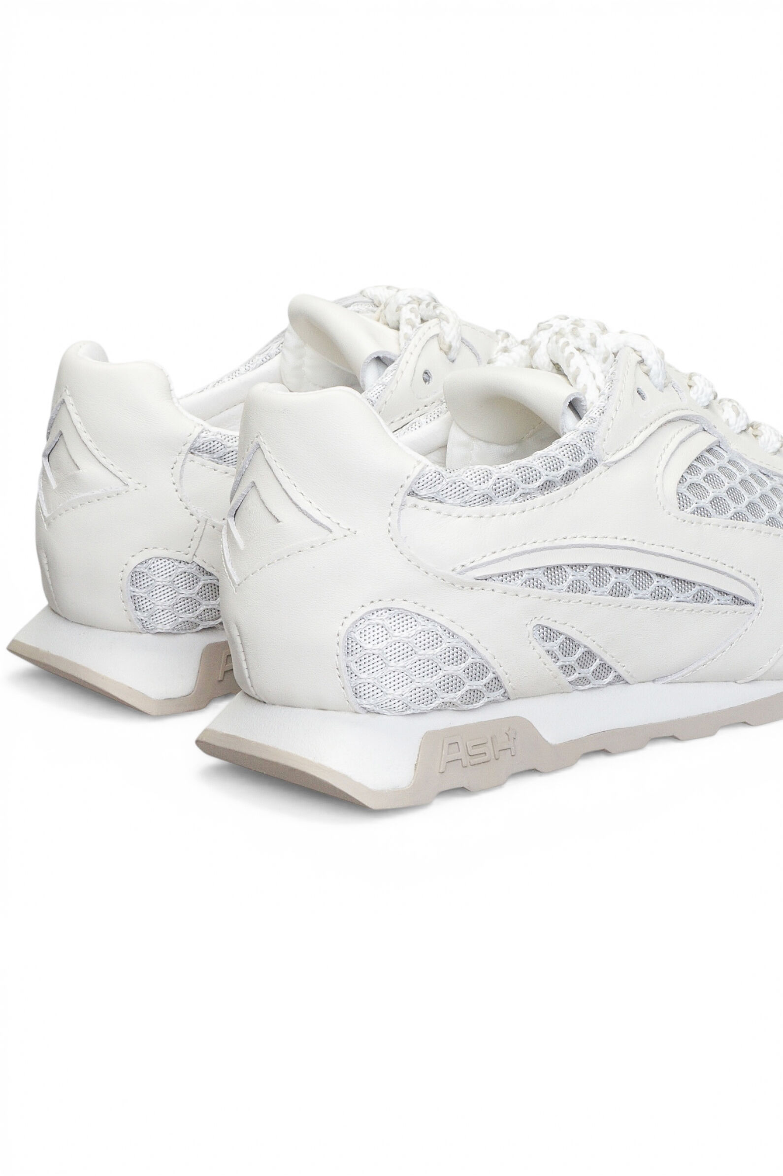 Кроссовки жен. АРТ.SS26-S-153448-002,бел-сер,н.к-тек/тек-н.к