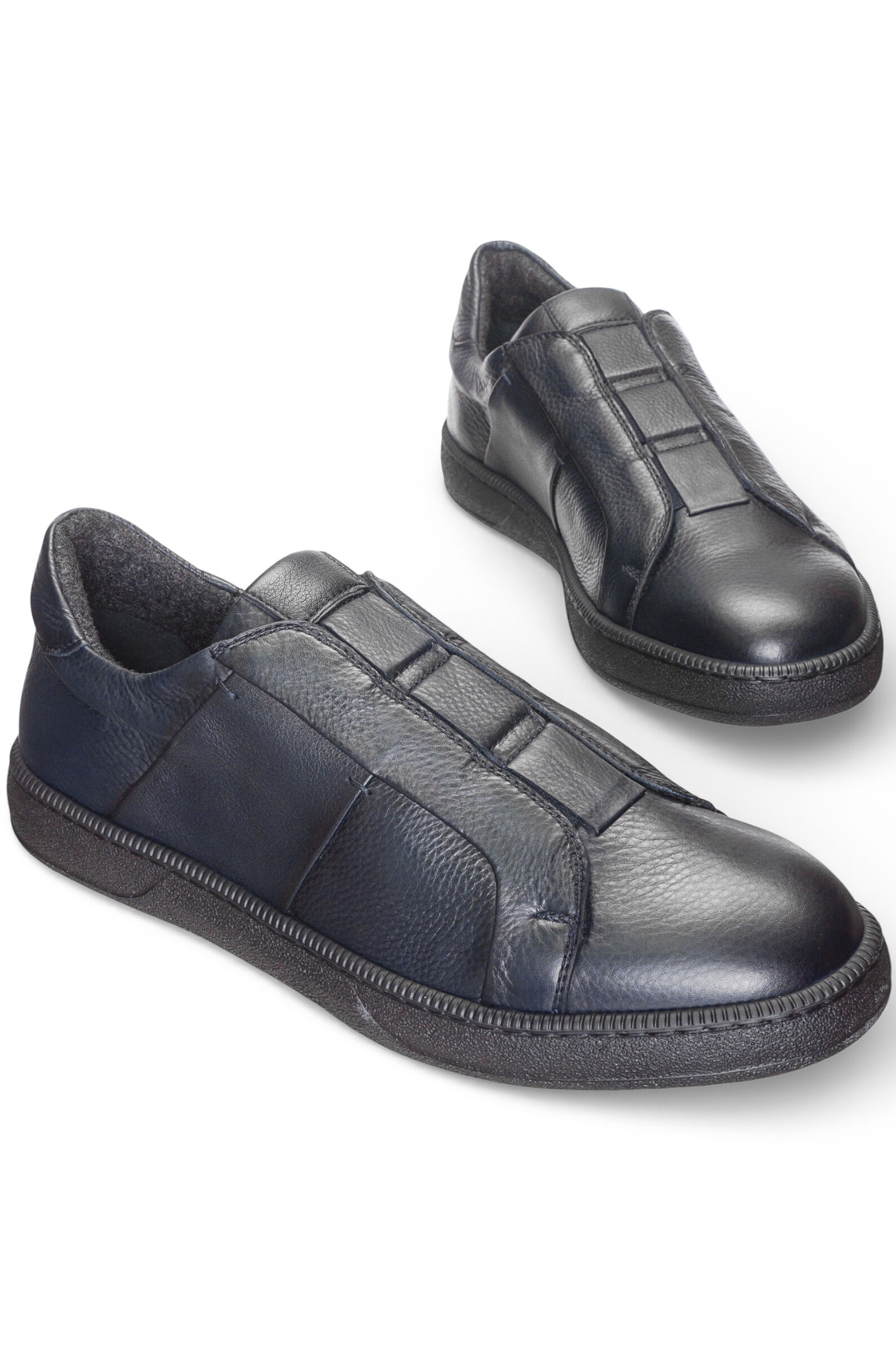 П/ботинки муж. АРТ.7727,син,н.к/шер