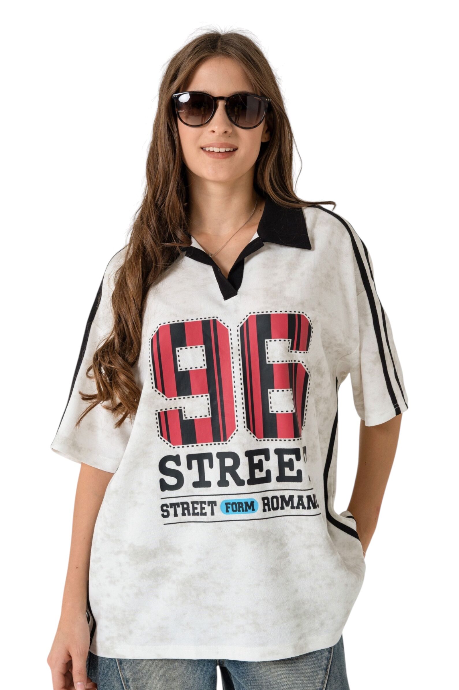 Поло АРТ.XS262001,сер-бел,хл