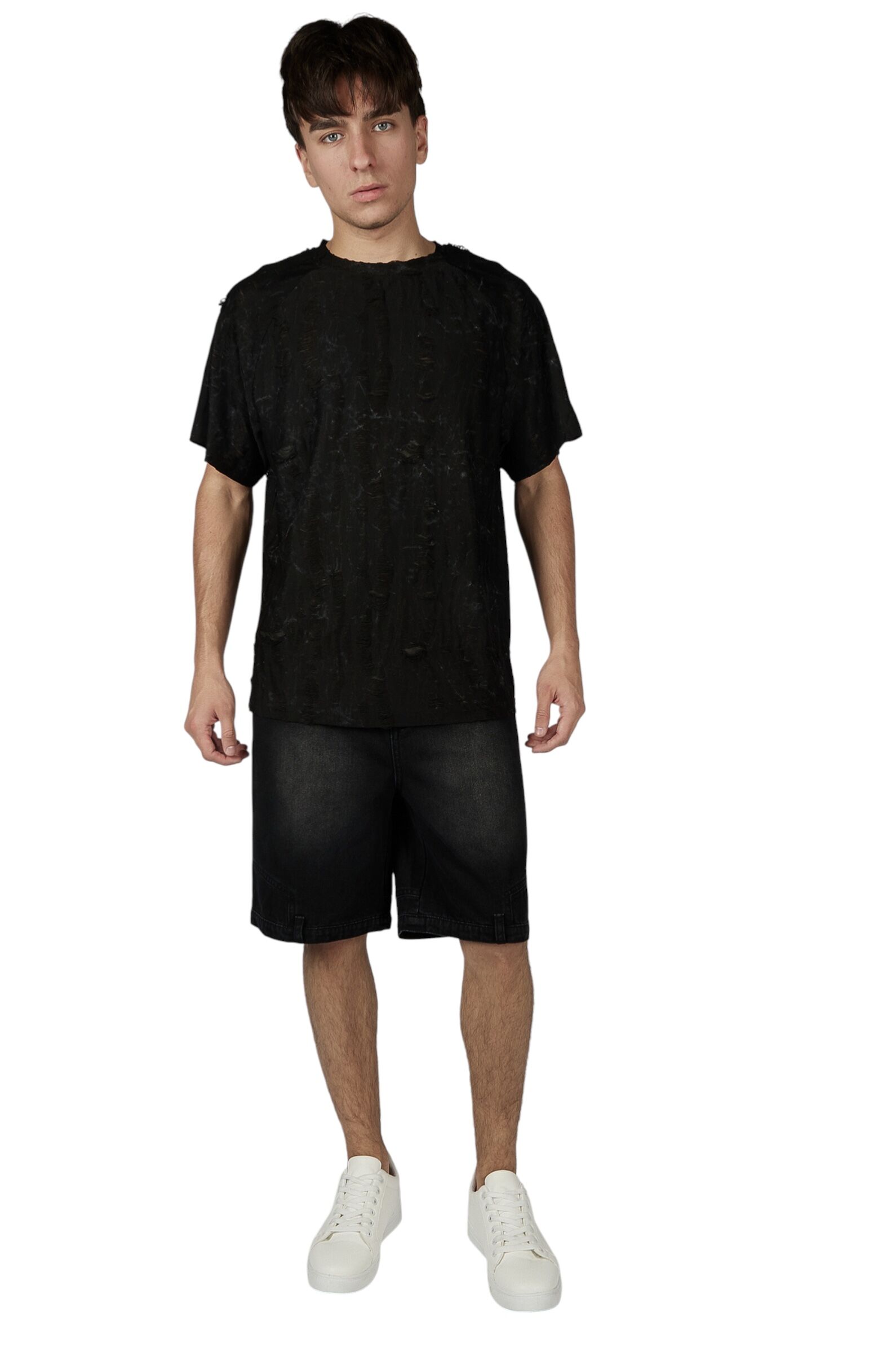 Шорты мал. АРТ.B-JN36088,чер,хл