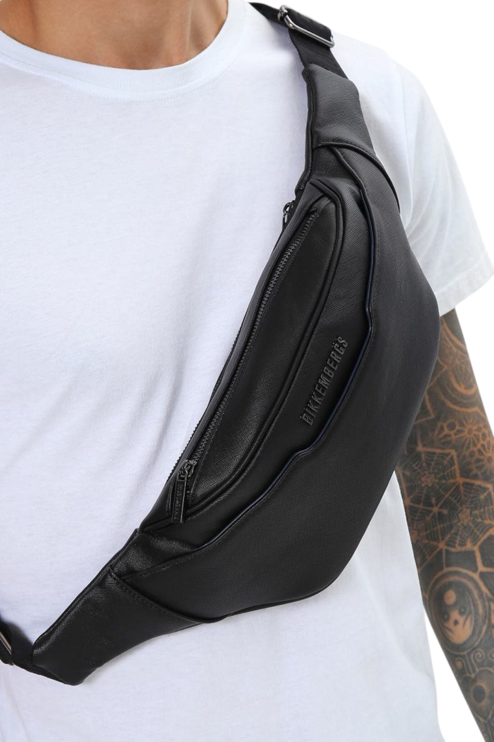 Сумка муж. АРТ.BKBO00439P,чер,и.к/тек