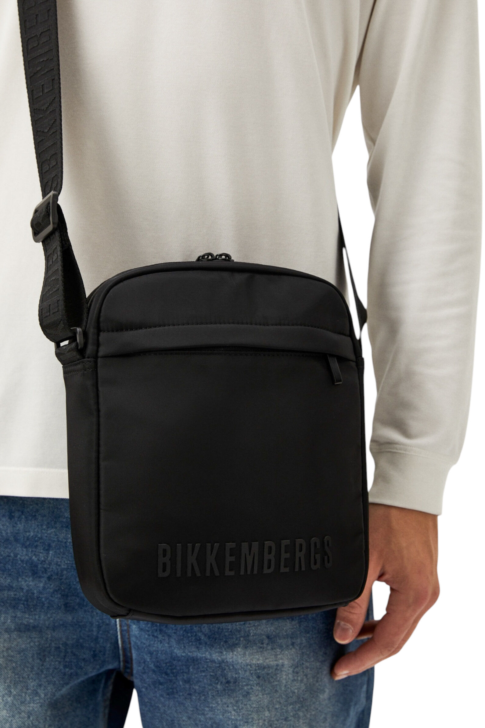 Сумка муж. АРТ.BKBO00882T,чер,тек/тек