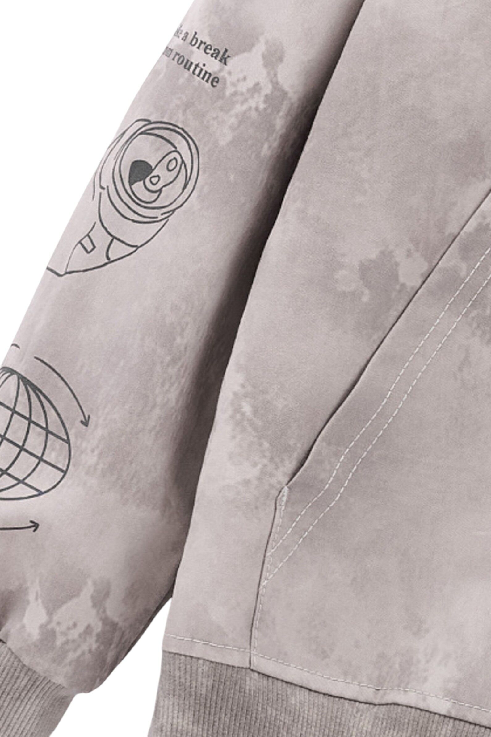 Толстовка мал. АРТ.261143,беж,хл-тенсель-эл