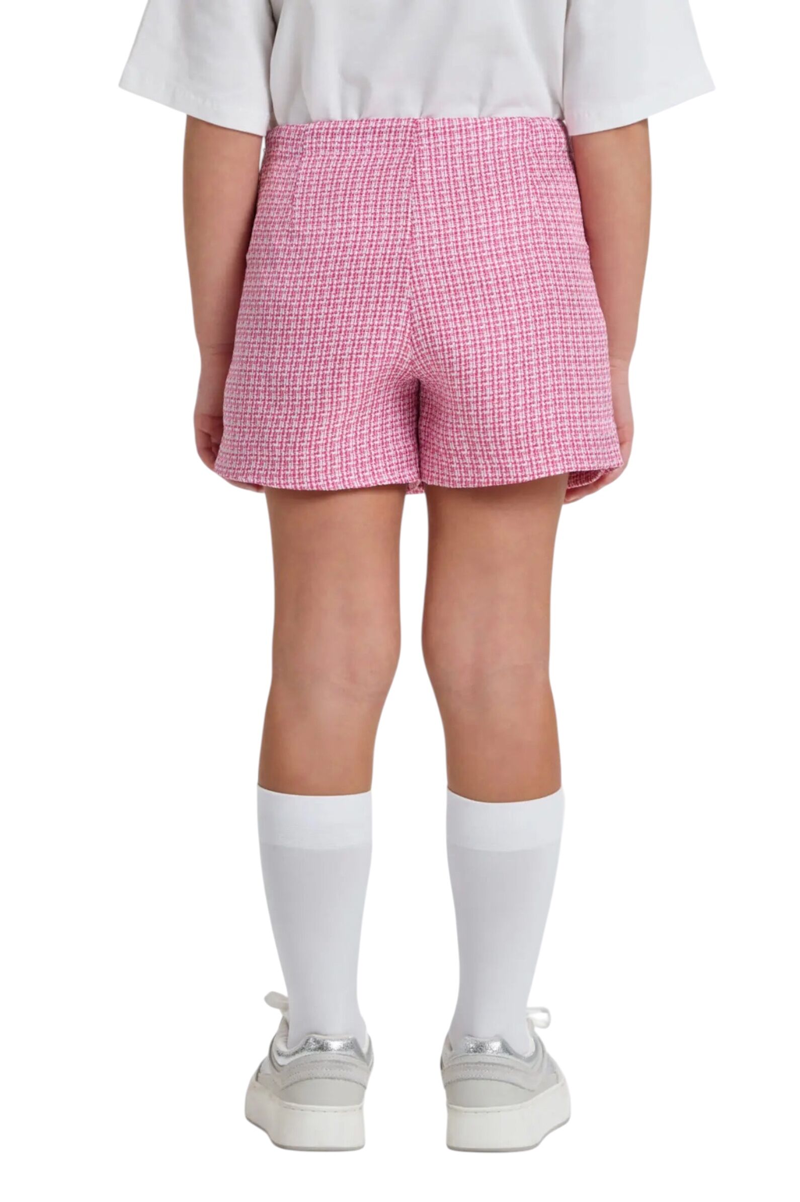 Юбка-шорты дев. АРТ.43.134,роз,пэ/хл